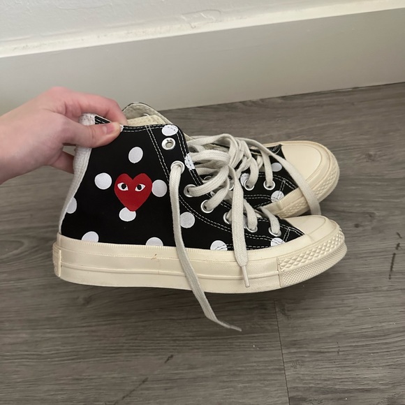 Converse comme des garcons polka dot - Picture 2 of 6